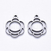 Non-Tarnish 304 Stainless Steel Pendants STAS-S113-007A-1