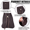 Rectangle Cowhide Leather Jewelry Storage Pouches AJEW-WH20002-33A-01-6