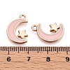 Alloy Enamel Pendants ENAM-T022-09C-3