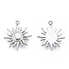 Non-Tarnish 201 Stainless Steel Pendants STAS-S119-029P-1