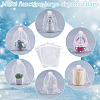SOFPLATE 50pcs Large Organza Pouches Portable Shoes Bag Travel Storage Drawstring Bags OP-SP0001-03C-01-6