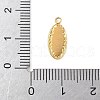 304 Stainless Steel Charms STAS-Q351-08G-3