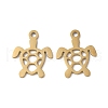 Ion Plating(IP) 304 Stainless Steel Pendants STAS-F300-06G-1