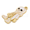 Halloween Alloy Enamel Pendants ENAM-H045-01G-02-2