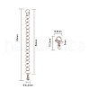 Stainless Steel Chain Extender STAS-CJ0001-183P-2