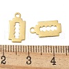 304 Stainless Steel Charms STAS-L080-460G-3