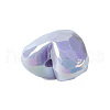 UV Plating Opaque Acrylic Beads X-MACR-M024-02-3