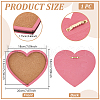 Wall Jewelry Display Cork Tray AJEW-WH0348-466A-2