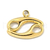 Real 18K Gold Plated PVD Vacuum Plating 304 Stainless Steel Pendants STAS-L278-002G-04-1