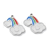 304 Stainless Steel Charms STAS-U007-01A--P-1