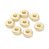 Rack Plating Brass Spacer Beads KKB-I709-02B-LG-2