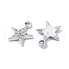 Alloy Rhinestone Pendants RB-P037-01P-03-2