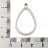 Non-Tarnish 304 Stainless Steel Laser Cut Pendants STAS-U009-05B-P-3