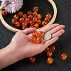 Resin Imitation Amber Beads CRES-TA0001-17-8