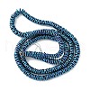 Electroplated Synthetic Non-Magnetic Hematite Beads Strands G-H020-M01-09-2