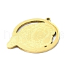 201 Stainless Steel Pendants STAS-R118-13G-2