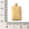 PVD Vacuum Plating 304 Stainless Steel Pendants STAS-S148-31H-G-3