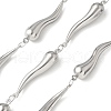 304 Stainless Steel Pepper Link Chains CHS-Z004-03P-1
