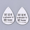PU Leather Big Pendants FIND-R072-10-B07-1