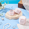 3-Slot Hexagonal Velvet Ring Boxes AJEW-WH0471-26B-4