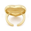 Brass Cuff Rings RJEW-U030-02G-03-3