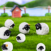 DELORIGIN 40pcs 3 Styles  Sheep Resin Display Ornaments DJEW-DR0001-05-4