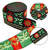 Gorgecraft Ethnic Style Polyester Ribbon OCOR-GF0002-04A-4