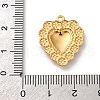 304 Stainless Steel Enamel Pendants STAS-D362-01G-02-3