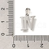 Ion Plating(IP) 304 Stainless Steel Micro Pave Cubic Zirconia Pendants STAS-H228-02P-07-3