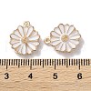Alloy Enamel Pendants ENAM-O001-07C-G-3