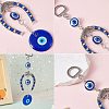Horse Shoe Pendant Decorations X1-HJEW-H058-04-5
