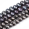 Natural Cultured Freshwater Pearl Beads Strands X1-PEAR-N013-08D-3