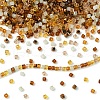 500Pcs Cube Glass Beads GLAA-YWC0005-01F-1