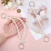 Beebeecraft 2Pcs ABS Plastic Pearl Pendant Decorations DIY-BBC0002-26-3