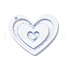 Transparent Plastic Pendants KY-P014-01C-2