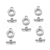 201 Stainless Steel Toggle Clasps STAS-N099-21-2