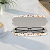 PU Leather Hard Shell Glasses Case AJEW-WH20099-001-4