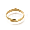 Adjustable 316 Surgical Stainless Steel Cuff Ring Settings X-STAS-F311-20G-3