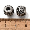 304 Stainless Steel European Beads STAS-D191-04E-AS-2