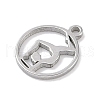 Non-Tarnish 304 Stainless Steel Charms STAS-K286-01L-P-2