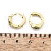 Brass Micro Pave Cubic Zirconia Hoop Earrings EJEW-C136-02G-5