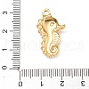 304 Stainless Steel Pendants STAS-I334-02G-03-3