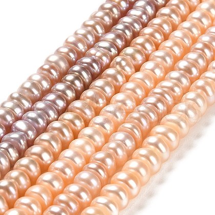 Natural Cultured Freshwater Pearl Beads Strands PEAR-J007-22-1