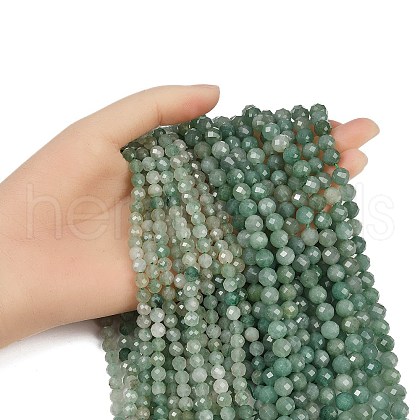 Natural African Jade Beads Strands G-RM2025-B37-5-8mm-1