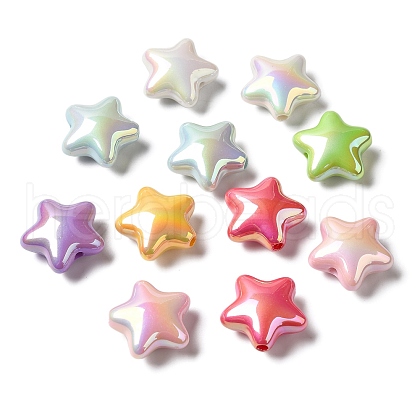 UV Plating Acrylic Beads MACR-A010-02-1