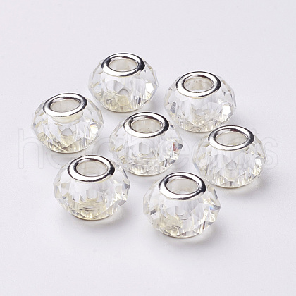 Glass European Beads X-GDA001-01-1