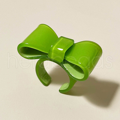 Resin Open Cuff Rings for Women FS-WG327AE-07-1