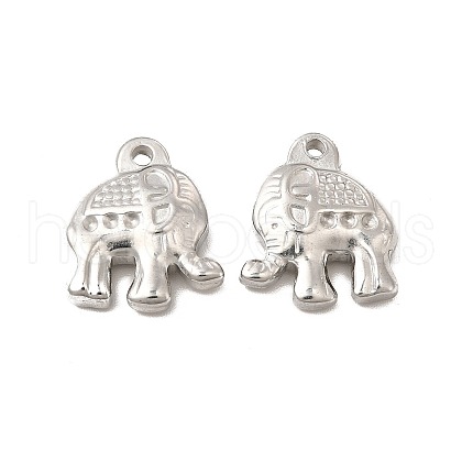 Non-Tarnish 304 Stainless Steel Pendant Rhinestone Settings STAS-E182-16P-1