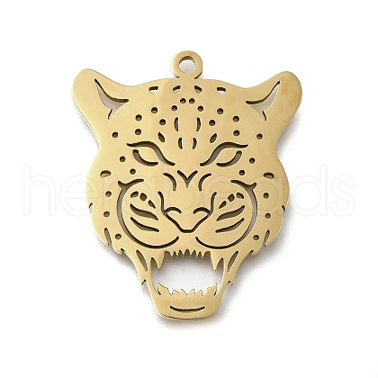 304 Stainless Steel Pendants STAS-U041-09G-1