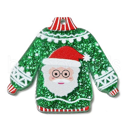 Christmas Themed Acrylic Pendants SACR-P022-03C-1